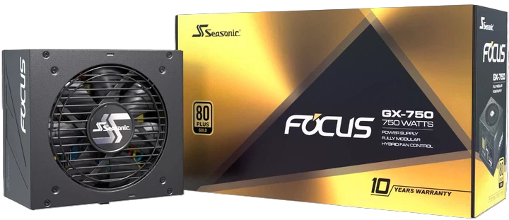 Блок живлення SeaSonic 750W (SSR-750FX) Блоки живлення image 1