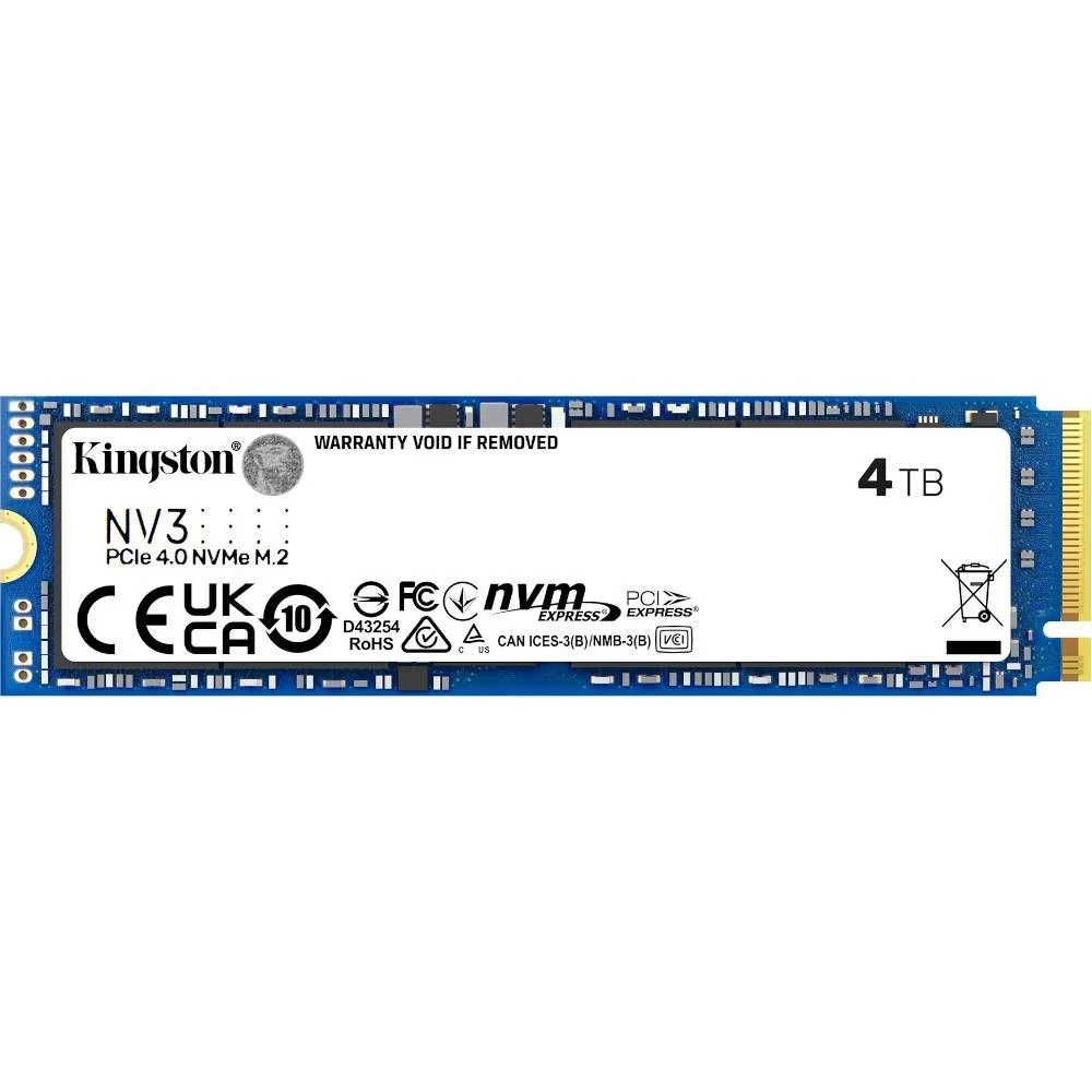 M.2 NVMe 4Tb Kingston NV3 (SNV3S/4000G) Накопичувачі image 4