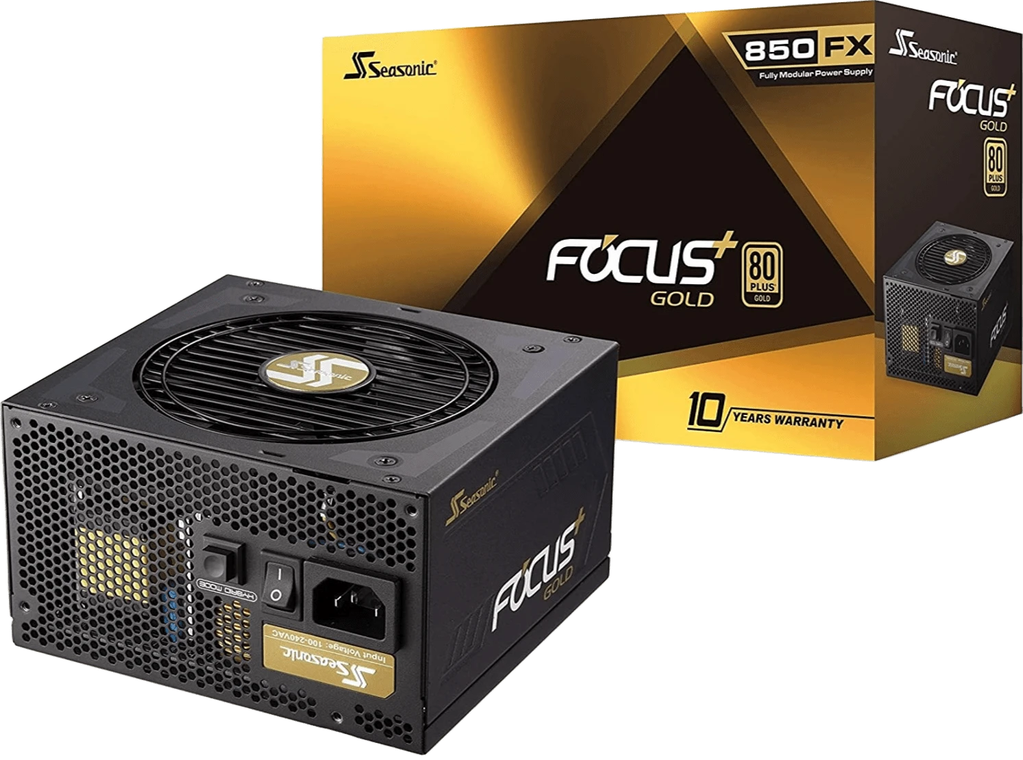 Блок живлення SeaSonic Focus Plus 850 Gold 850W (SSR-850FX) Блоки живлення image 1