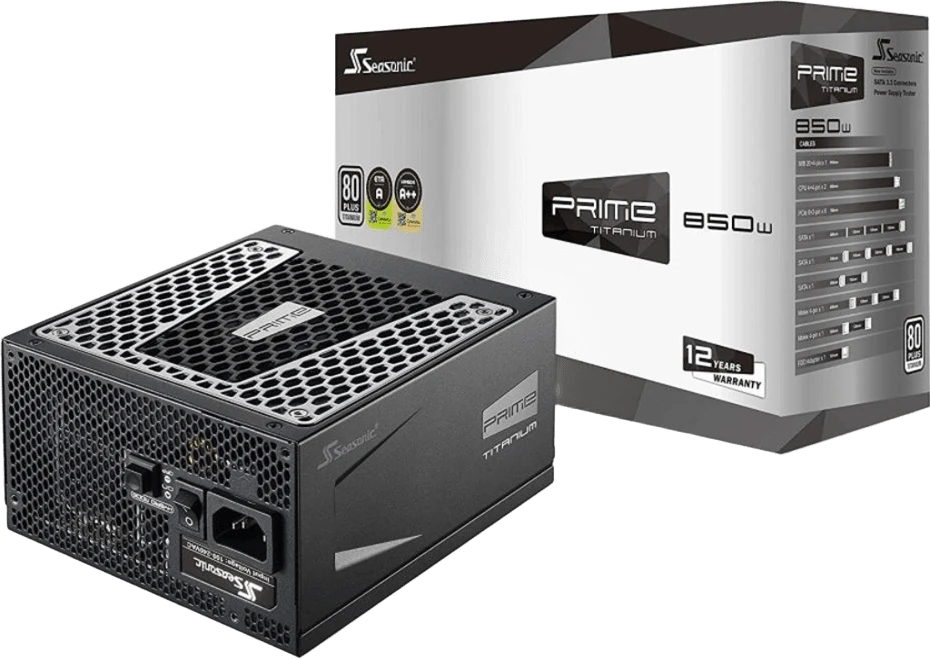 Блок живлення SeaSonic Prime Ultra 850W Titanium (SSR-850TR) Блоки живлення image 1