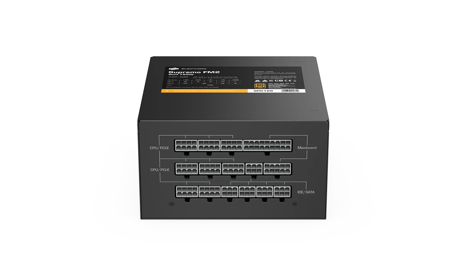 Блок живлення SilentiumPC Supremo FM2 Gold 750W (SPC169) Блоки живлення image 2
