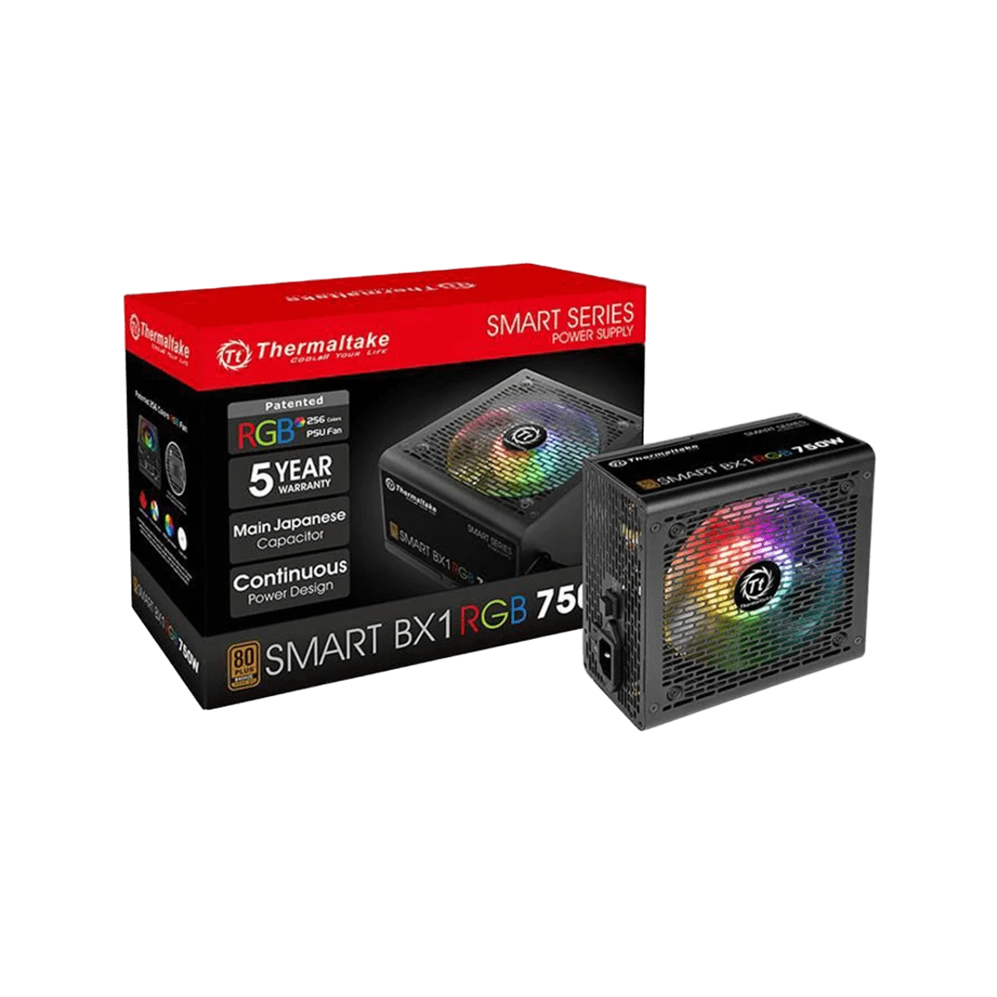 Блок живлення Thermaltake Smart RGB 750W (TPG-750AH3FSG-R) Блоки живлення image 1