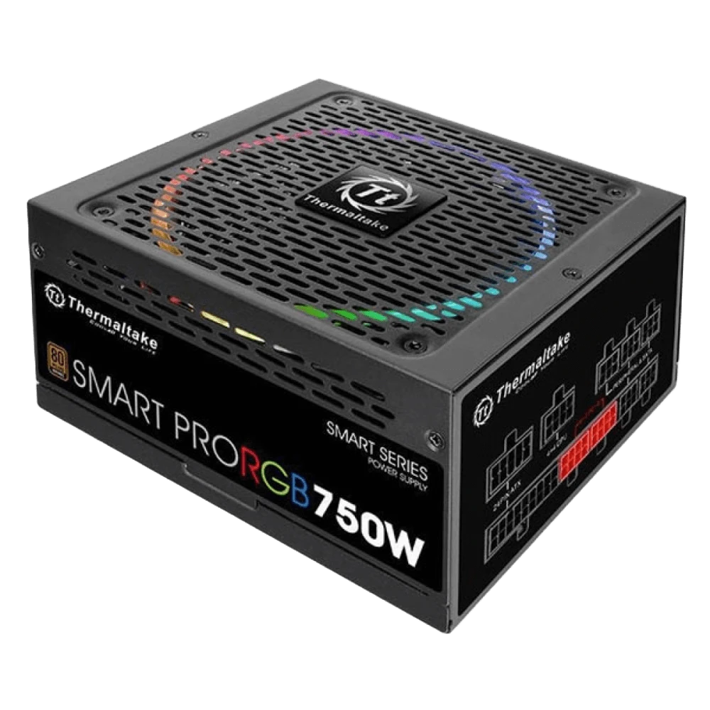 Блок живлення Thermaltake Smart RGB 750W (TPG-750AH3FSG-R) Блоки живлення image 2