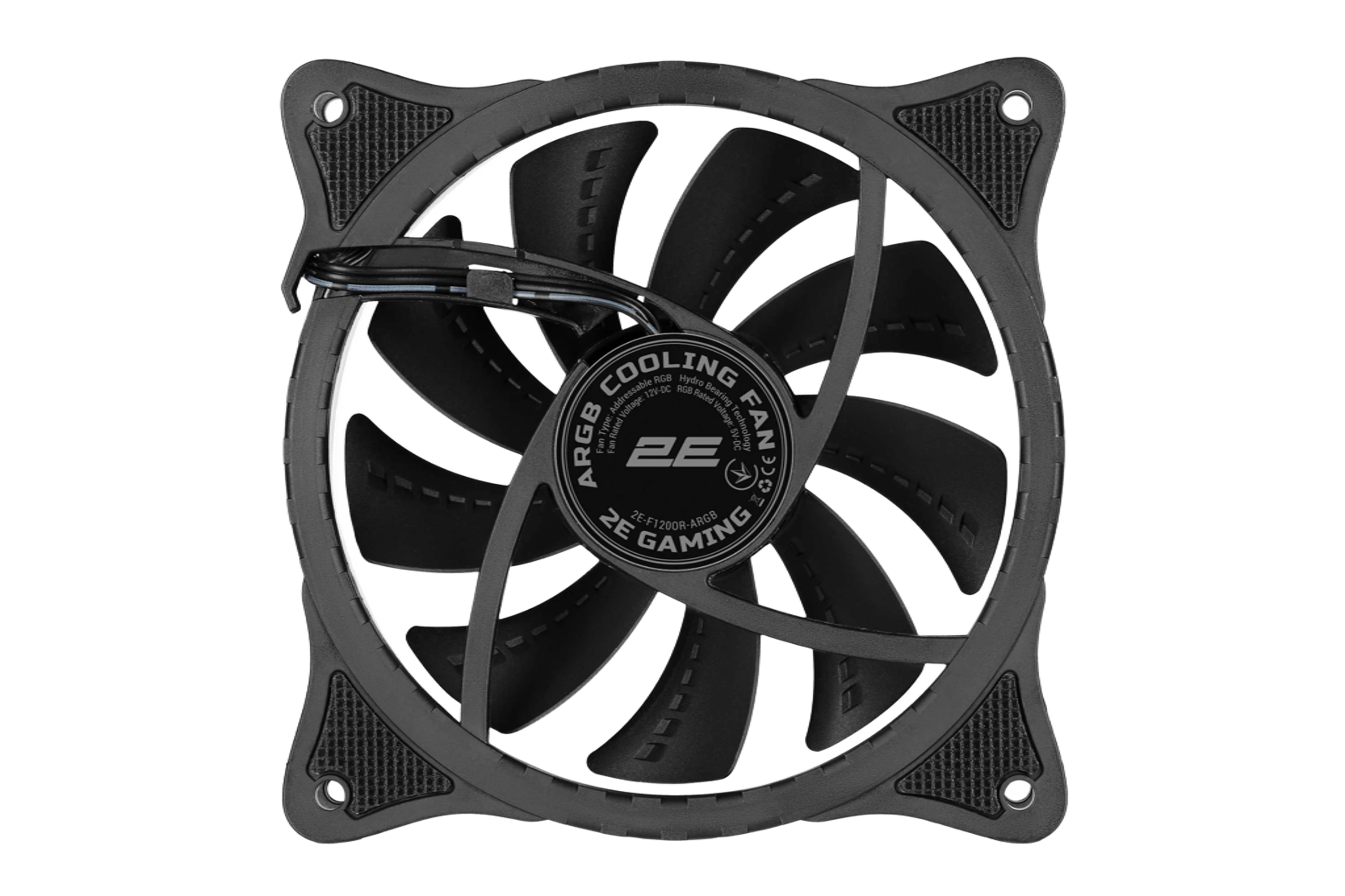 Вентилятор 2E Gaming Air Cool Black (F120OR-ARGB) Вентилятори image 2