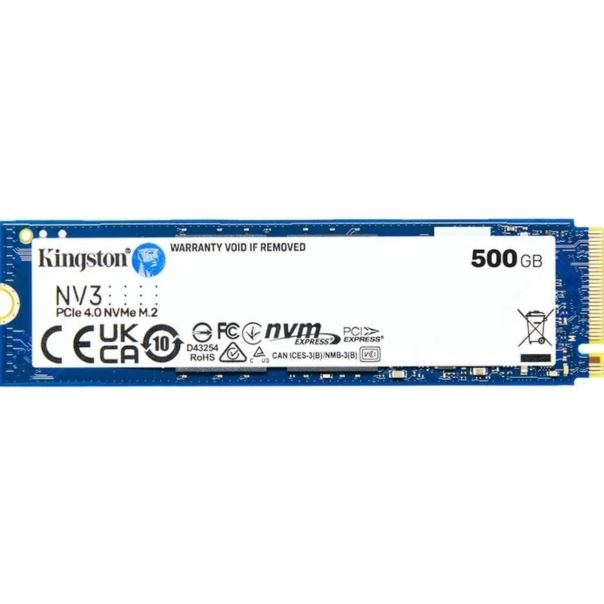 M.2 NVMe 500GB Kingston NV3 (SNV3S/500G) Накопичувачі image 2