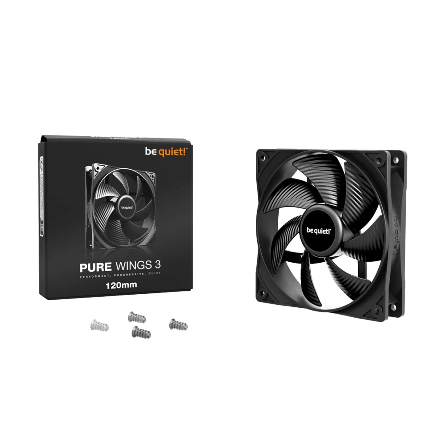 Вентилятор be quiet! Pure Wings 3 120mm (BL104) Вентилятори image 1