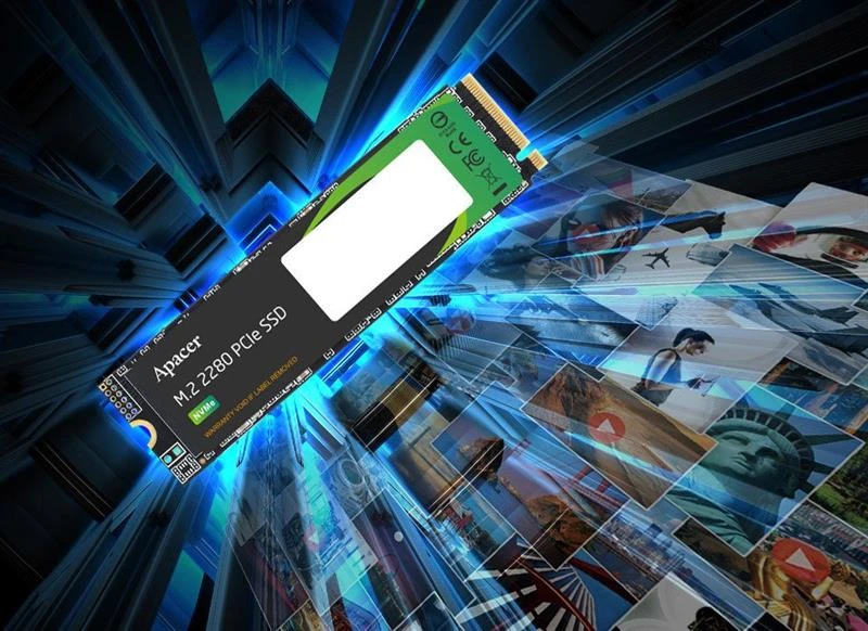 M.2 NVMe 512Gb Apacer AS2280P4X (AP512GAS2280P4X-1) Накопичувачі image 1