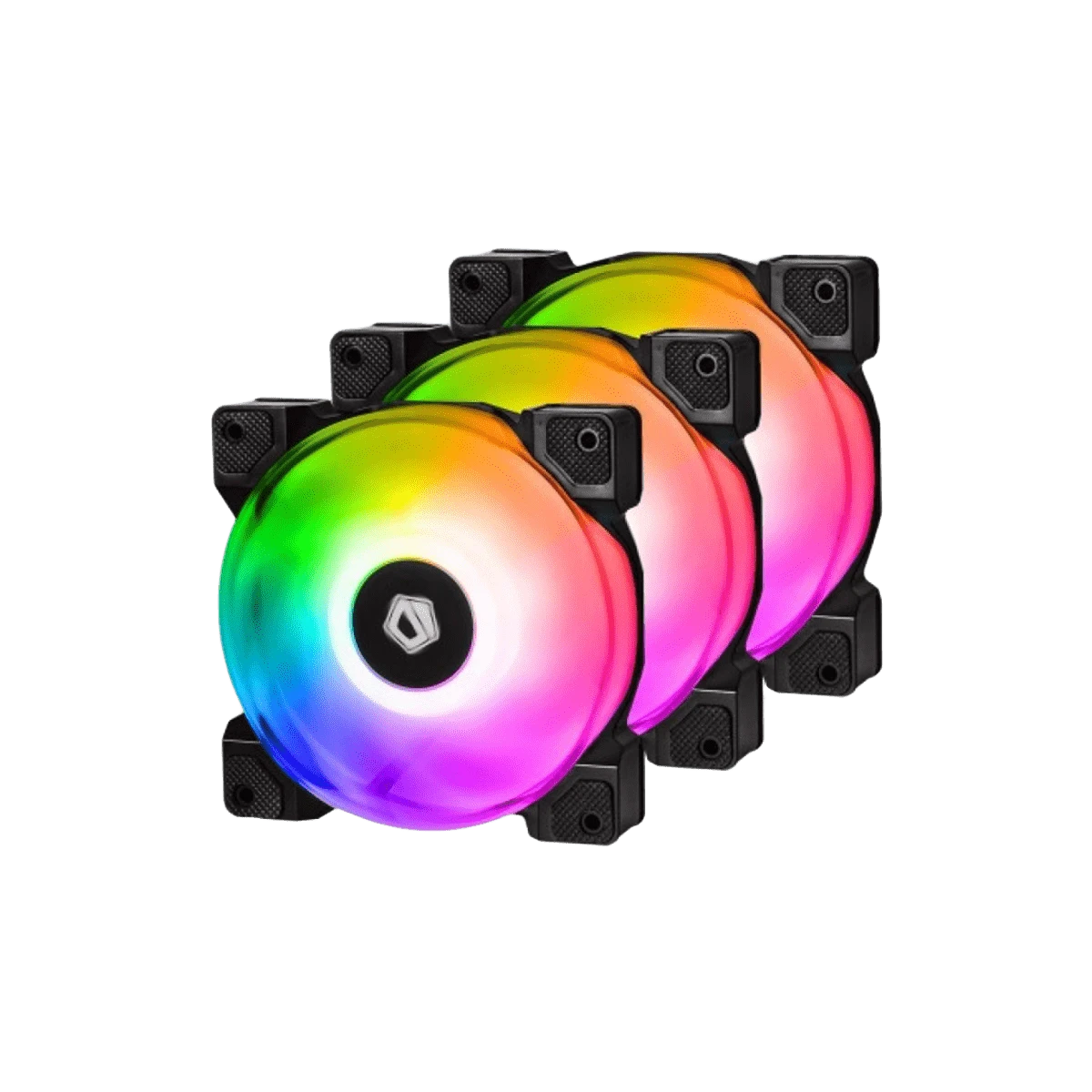 Вентилятор ID-Cooling DF-12025-ARGB Trio (лише 2шт.) Вентилятори image 1