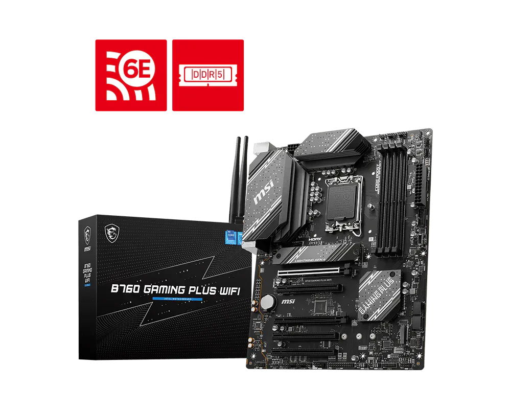 MSI B760 Gaming Plus WiFi image №13