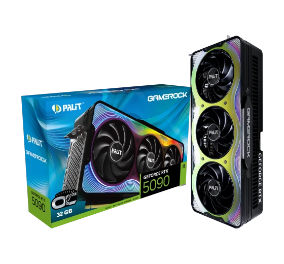 Palit RTX 5090 32GB GameRock OC (NE75090S19R5-GB2020G) Відеокарти image 1