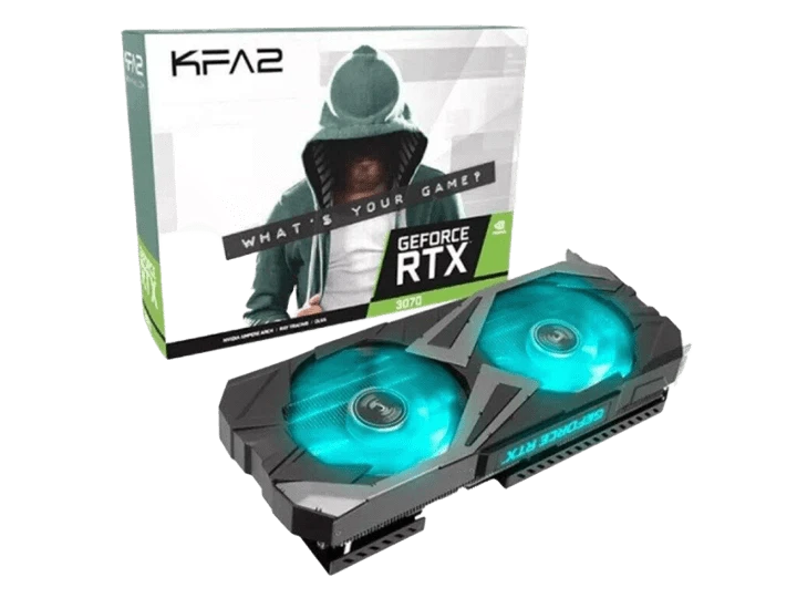 KFA2 RTX 3070 EX 8Gb (1-Click OC) (37NSL6MD2V7K) Відеокарти image 1