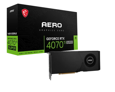 MSI RTX 4070 Ti 16G SUPER AERO Відеокарти image 1