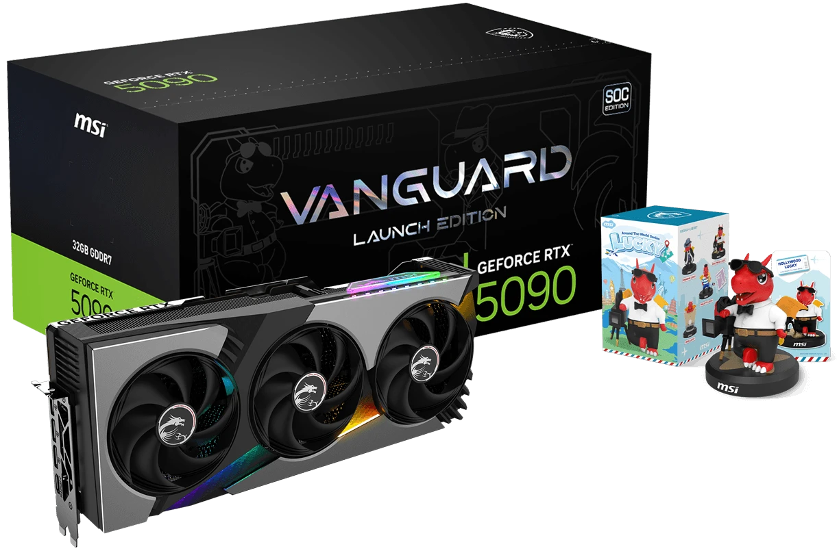 MSI RTX 5090 32GB VANGUARD SOC LAUNCH EDITION (G5090-32VGSL) Відеокарти image 6