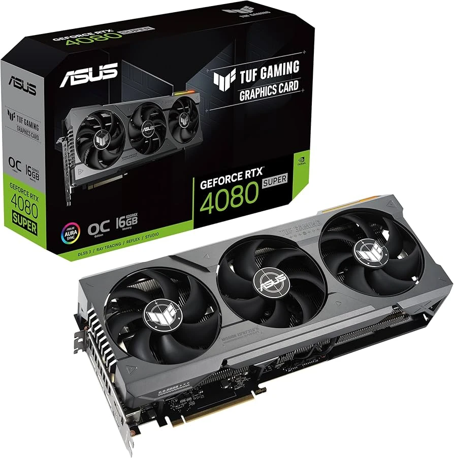 Asus RTX 4080 16GB TUF SUPER  Gaming OC (TUF-RTX4080S-O16G-GAMING) Відеокарти image 1