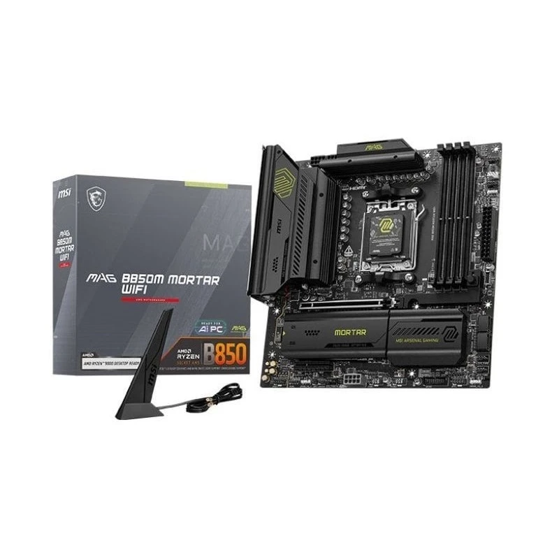 MSI MAG B850M MORTAR WIFI Материнські плати image 1