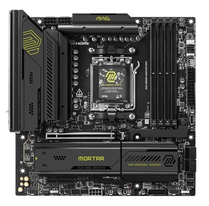MSI MAG B850M MORTAR WIFI Материнські плати image 3