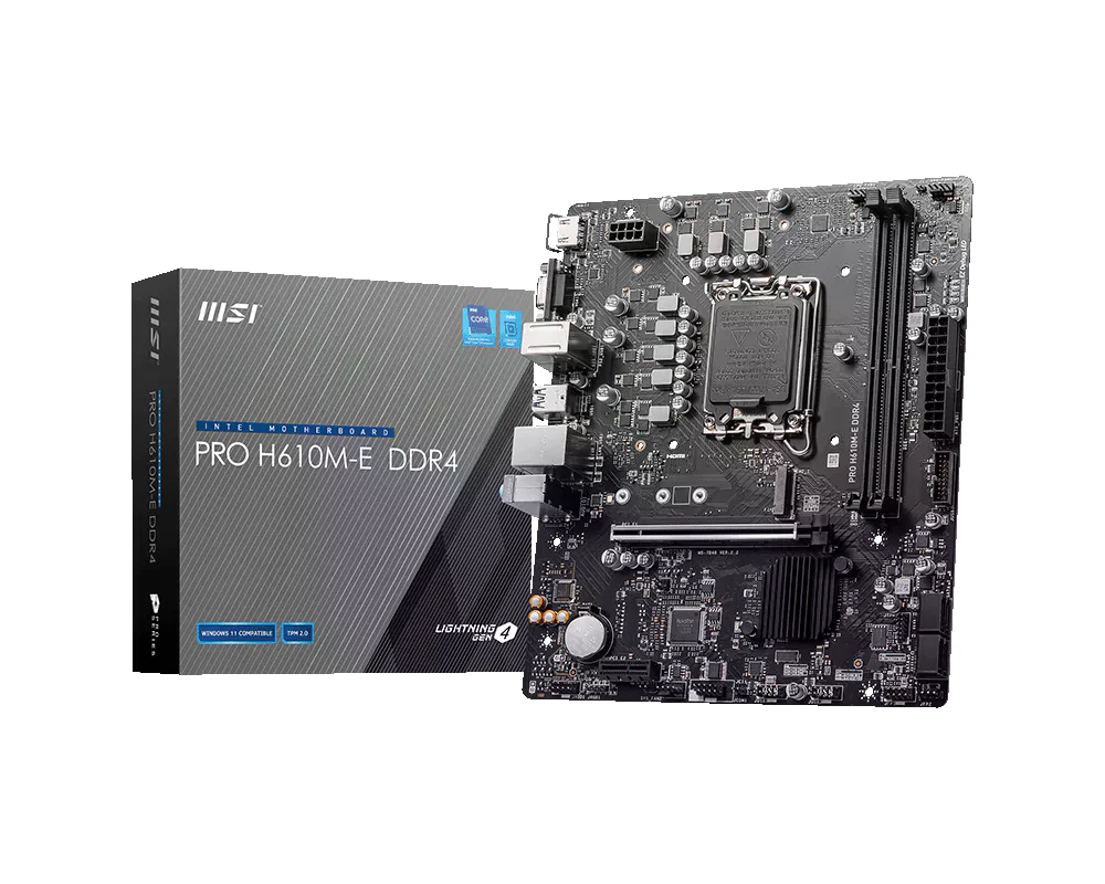 MSI Pro H610M-E DDR4 Материнські плати image 1