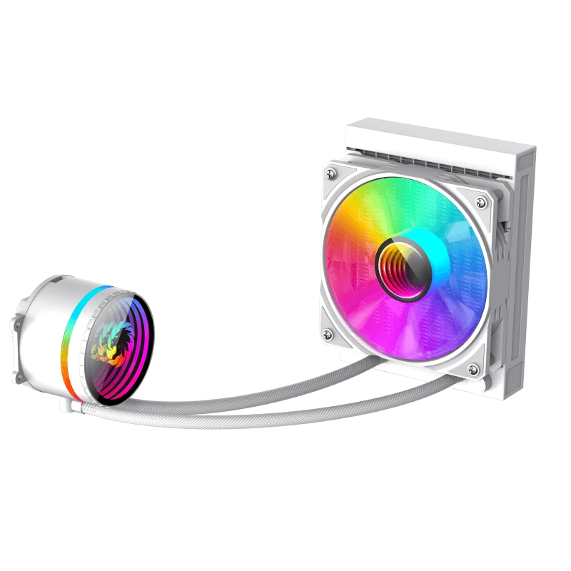 Водяне охолодження GAMEMAX Iceburg 120 White infinity Охолодження image 1