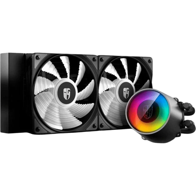 Водяне охолодження GamerStorm Castle 240RGB v2 (DP-GS-H12AR-CSL240V2) Охолодження image 2