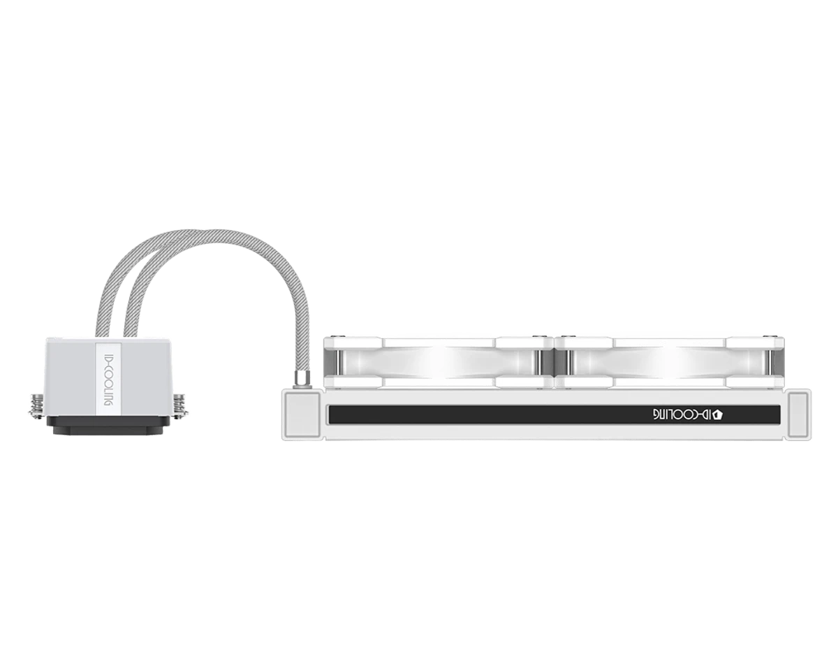Водяне охолодження ID-COOLING DASHFLOW 240 Basic White Охолодження image 4
