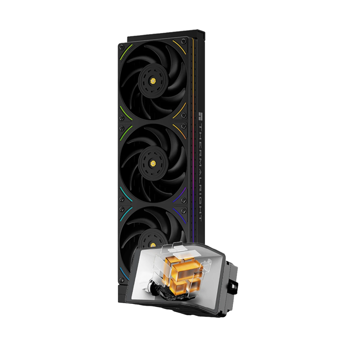 Водяне охолодження Thermalright Wonder Vision 360 UB ARGB Black Охолодження image 2