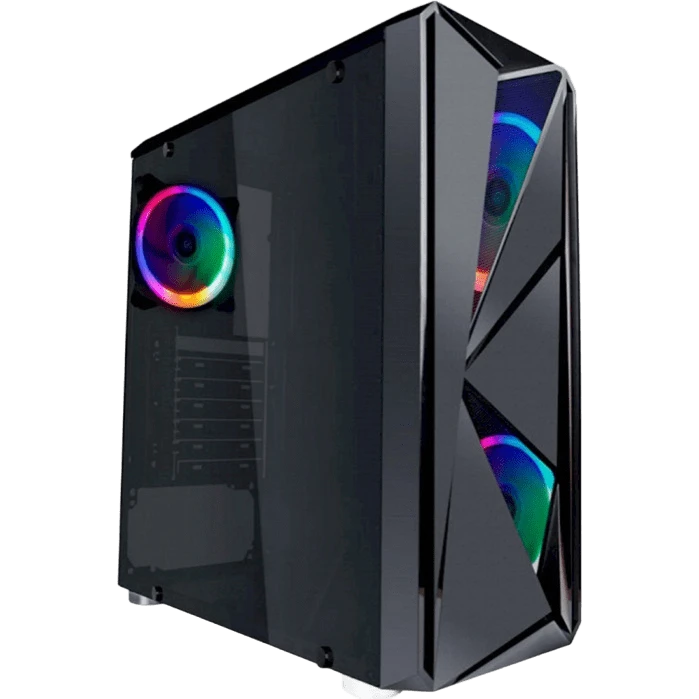 Корпус 1stPlayer F4-3R1 Color LED Корпуси image 1