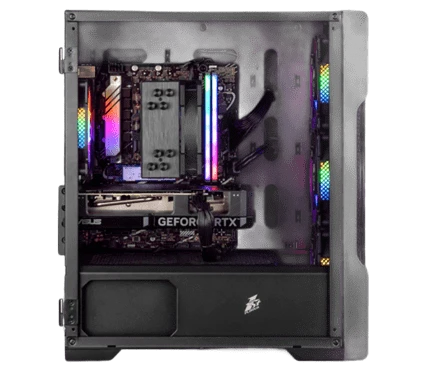 Корпус 1stPlayer T3-G-4F1-BK Корпуси image 2