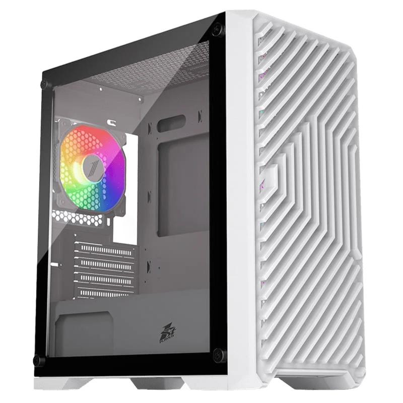Корпус 1stPlayer T5-4F1-W-WH White TRILOBITE T5 Корпуси image 1