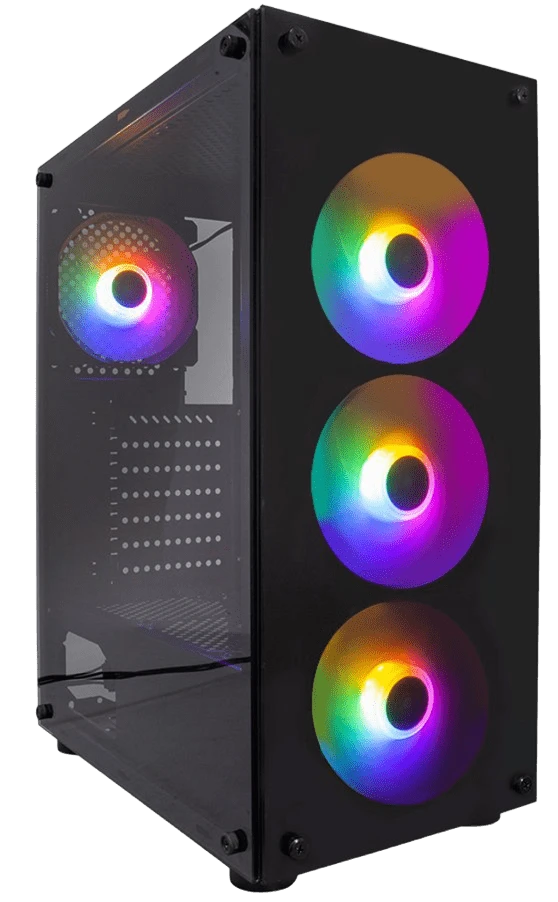 Корпус 1stPlayer V4-4F1 Black без БЖ Корпуси image 1