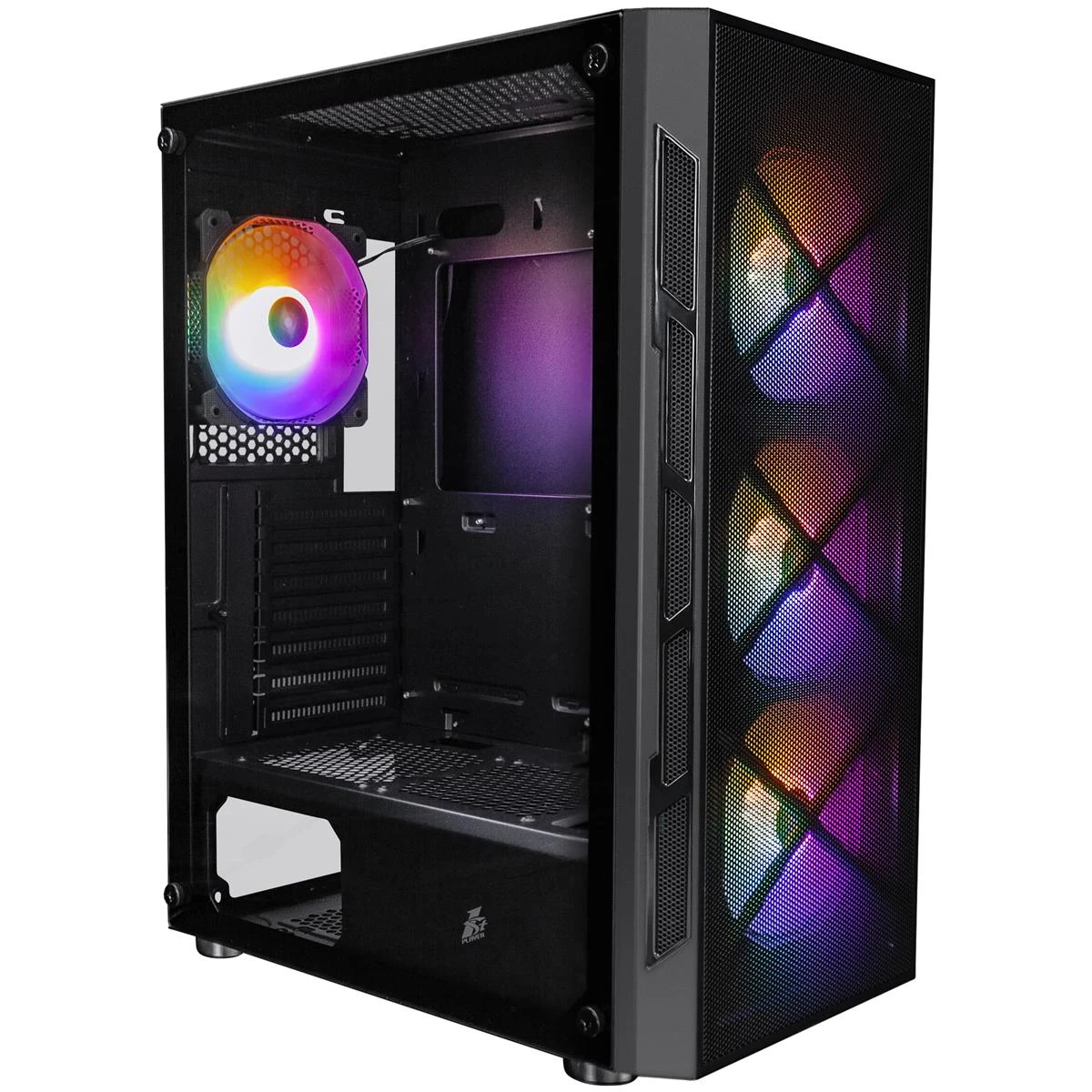 Корпус 1stPlayer XP-BK-4F1 Black 750W (XP-BK-4F1-PS-750FK-EU) Корпуси image 1