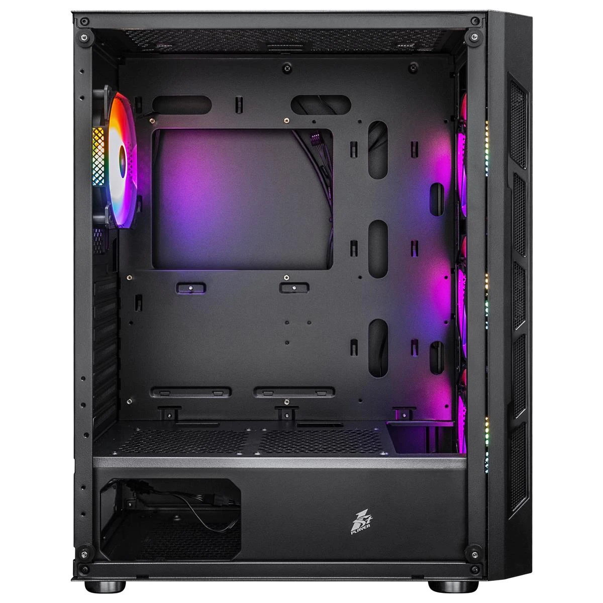 Корпус 1stPlayer XP-BK-4F1 Black 750W (XP-BK-4F1-PS-750FK-EU) Корпуси image 2