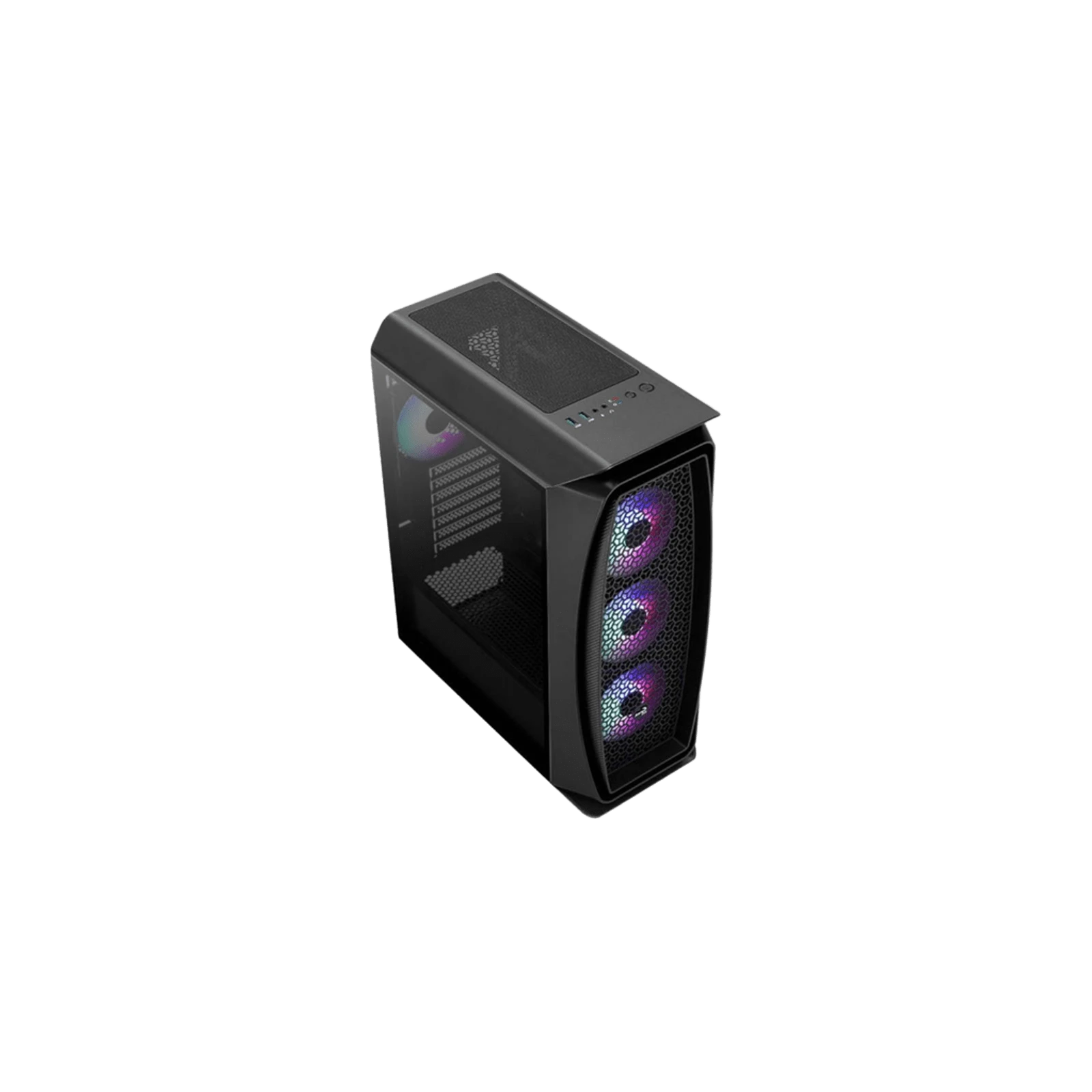 Корпус AeroCool Aero One Frost-G-BK-v1 Black (ACCM-PB17043.11) Корпуси image 1