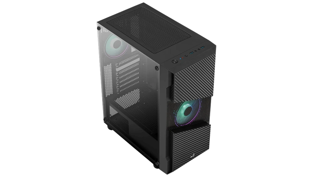 Корпус AeroCool Menace Saturn RGB (Black) Корпуси image 1