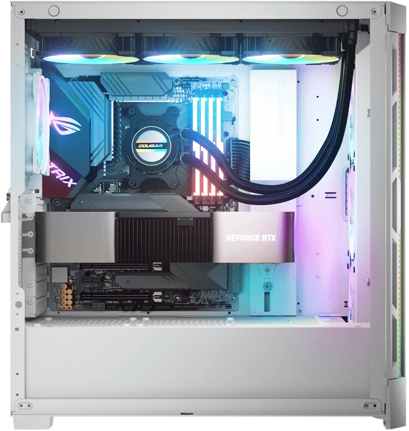 Корпус Cougar AirFace PRO RGB White (CGR-5AD1W-AIR-RGB) Корпуси image 1