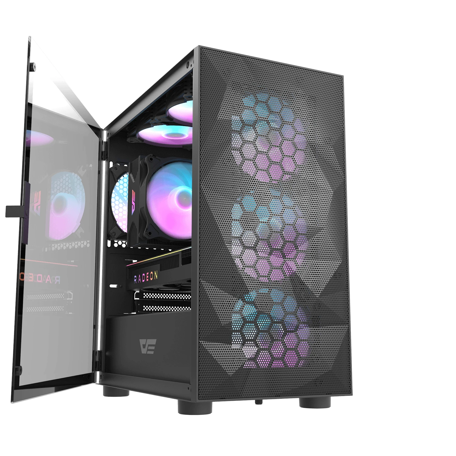 Корпус DarkFlash DLM21 Mesh Black Корпуси image 1