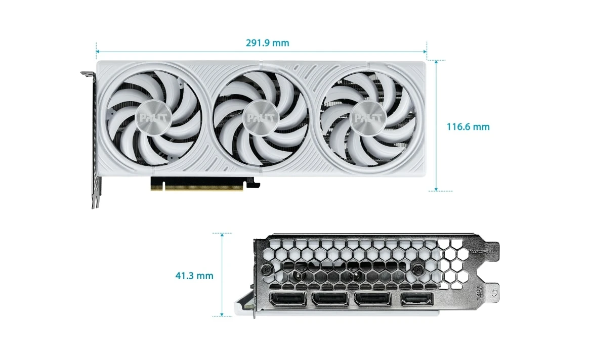 Palit RTX 5070 White OC 12GB (NE75070U19K9-GB2050W) Відеокарти image 9