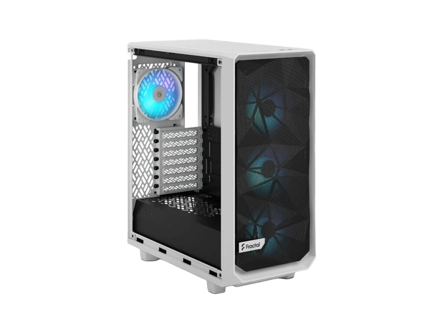 Корпус Fractal Design Meshify 2 Compact Lite White (FD-C-MEL2C-04) Корпуси image 3