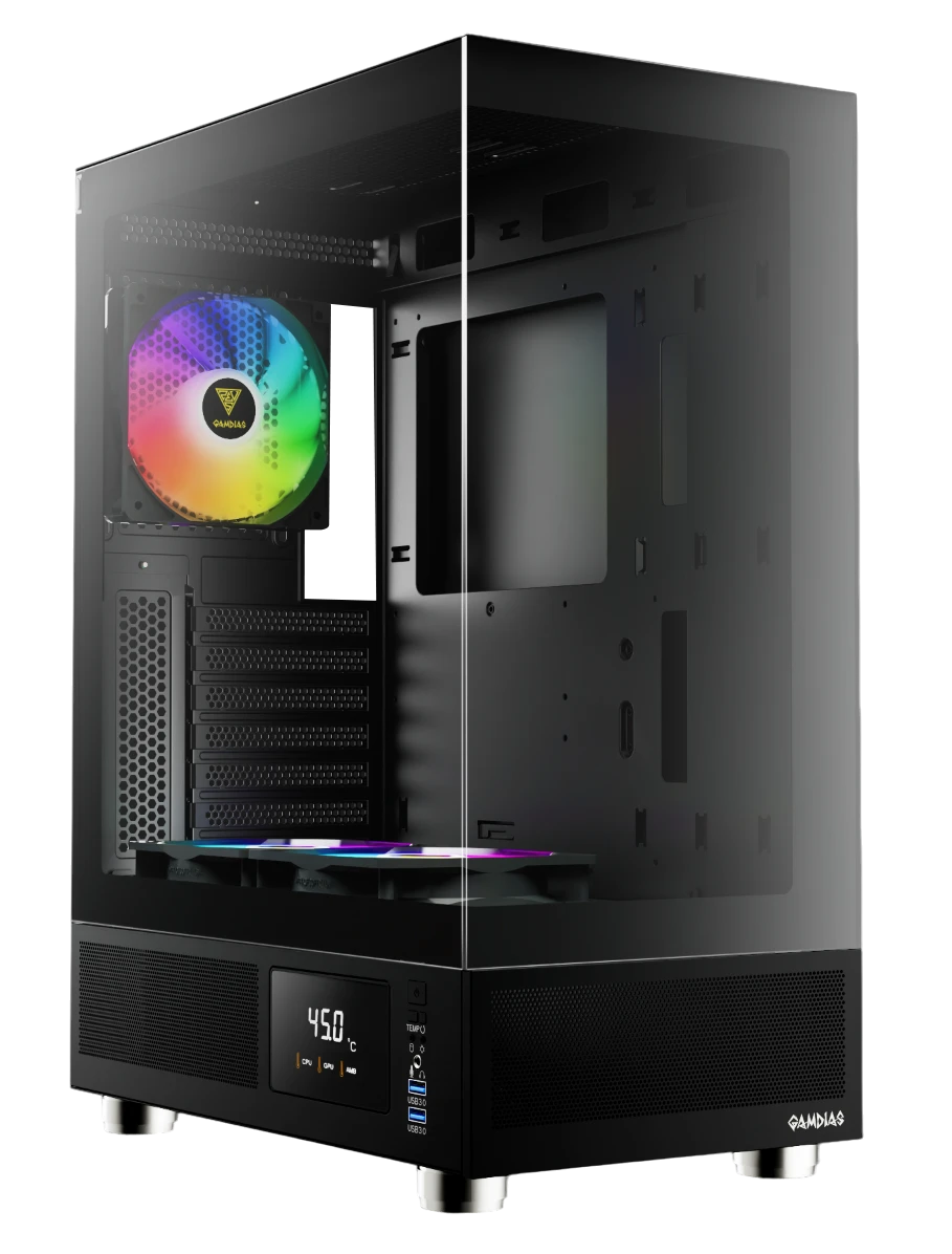 Корпус Gamdias Atlas E1 Black (4711514500271) Корпуси image 1