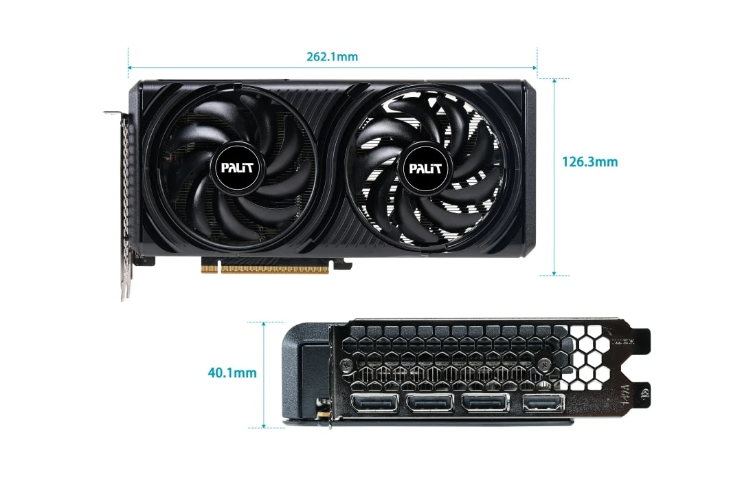 Palit RTX5060 8G INFINITY 2 OC (NE75060V19P1-GB2063L) Відеокарти image 9