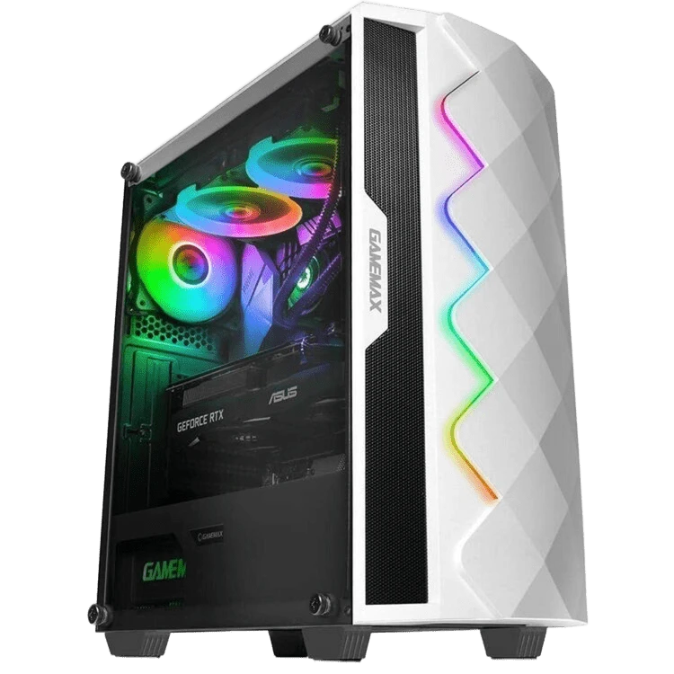 Корпус GAMEMAX Diamond White Корпуси image 1
