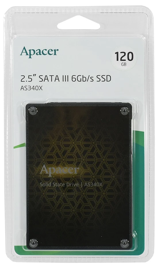 SSD 2.5 120Gb Apacer AS340X Panther (AP120GAS340XC-1) Накопичувачі image 2