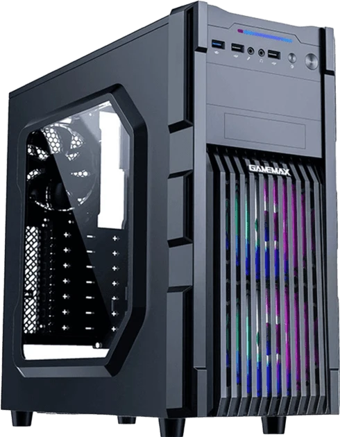 Корпус GAMEMAX GM-ONE FRGB Black Корпуси image 2