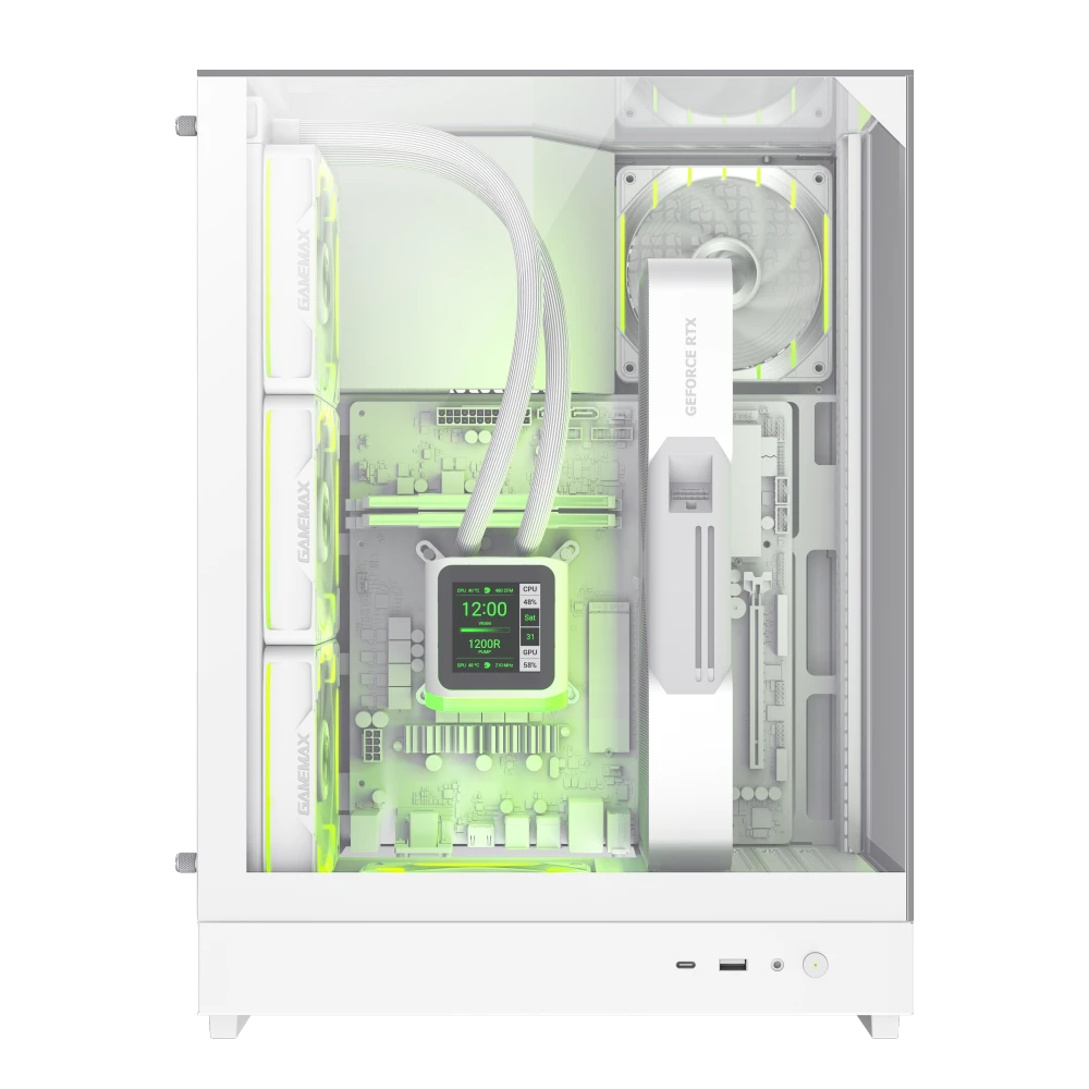 Корпус GAMEMAX T20 WH Корпуси image 3