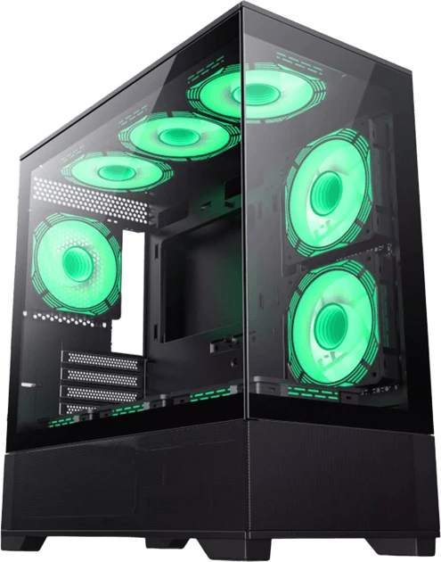 Корпус GAMEMAX Vista MB( +6 КУЛЕРІВ) Корпуси image 1
