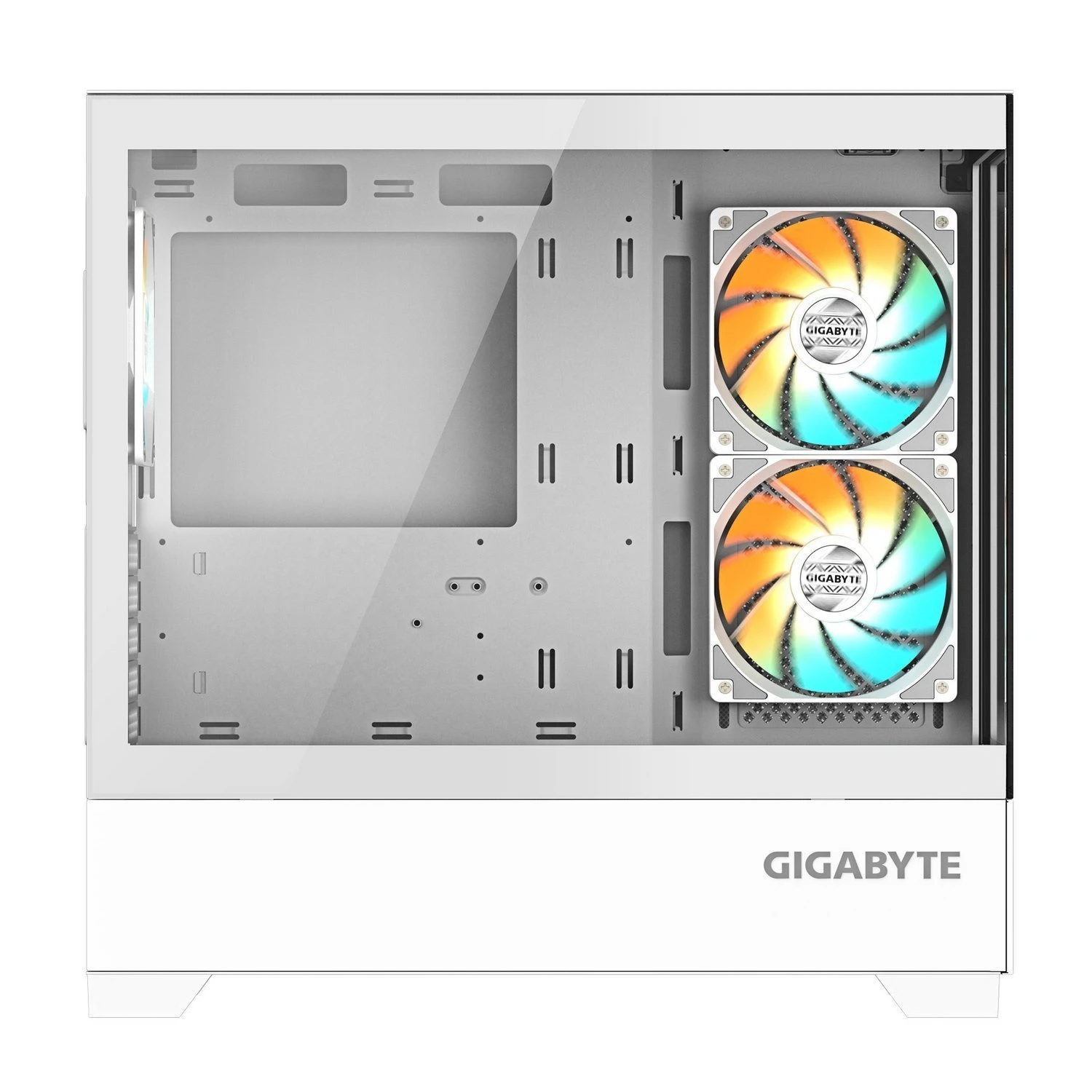 Корпус Gigabyte C201 Panoramic Tempered Glass Ice без БЖ (GB-C201PI) Корпуси image 2
