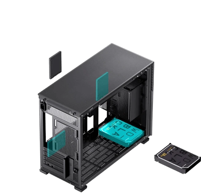 Корпус JONSBO D31 MESH SC Black Корпуси image 2