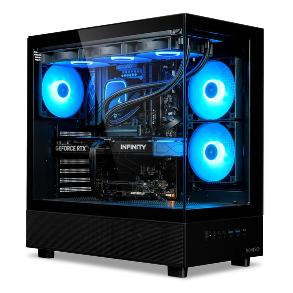 Корпус Montech XR Black Корпуси image 1