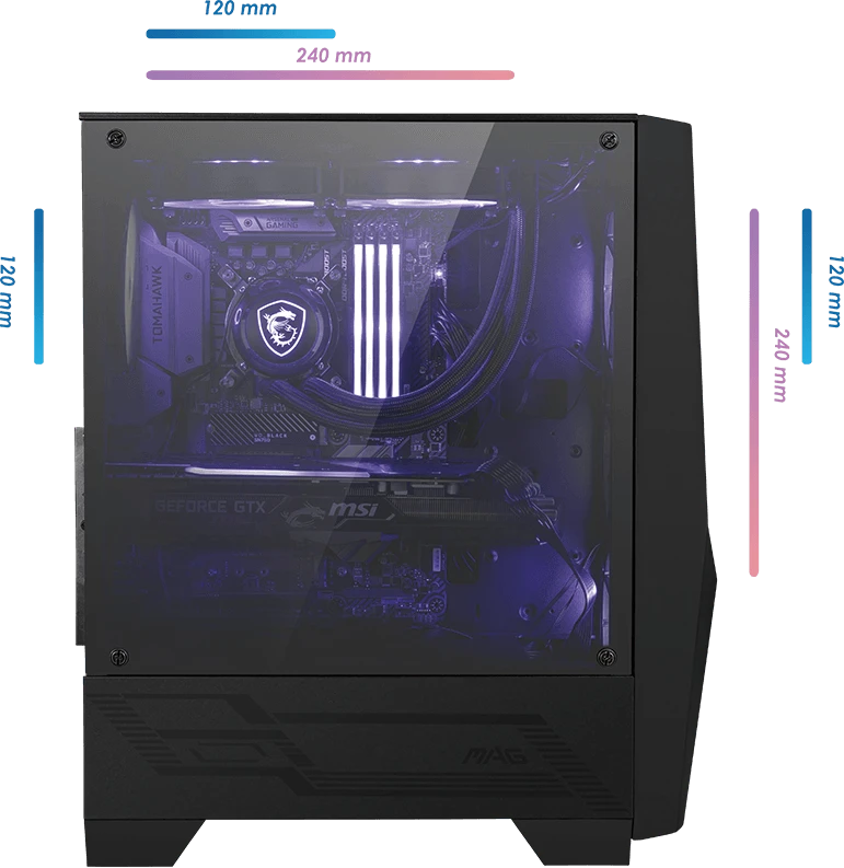 Корпус MSI MAG Forge 100M Корпуси image 2