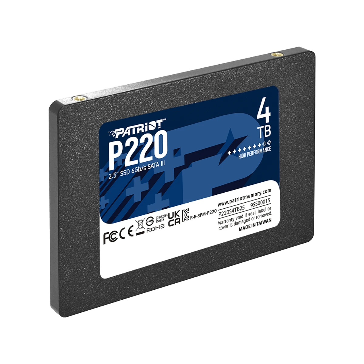 SSD 2.5 1Tb Patriot P220 (P220S1TB25) Накопичувачі image 2