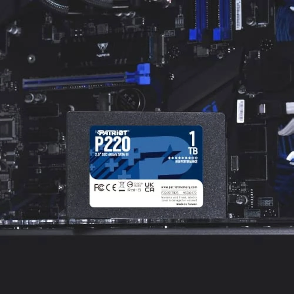 SSD 2.5 1Tb Patriot P220 (P220S1TB25) Накопичувачі image 4